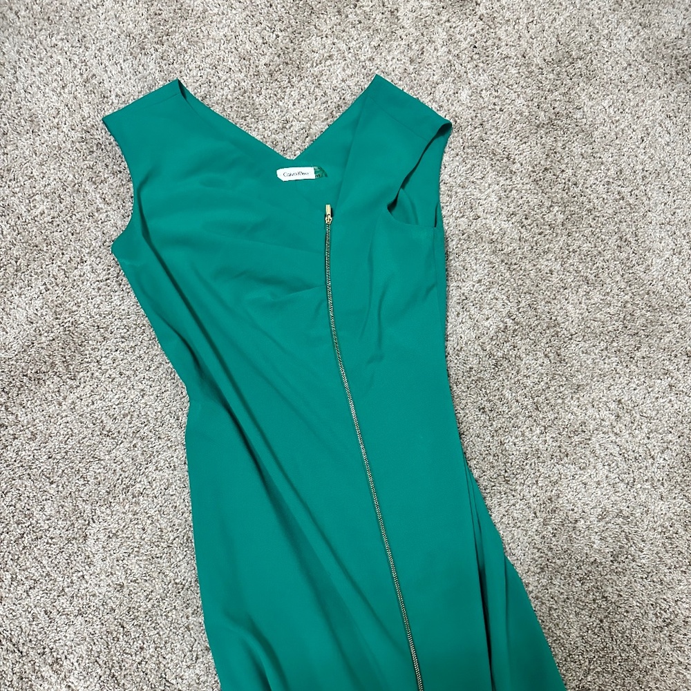 Vibrant Green work dress!